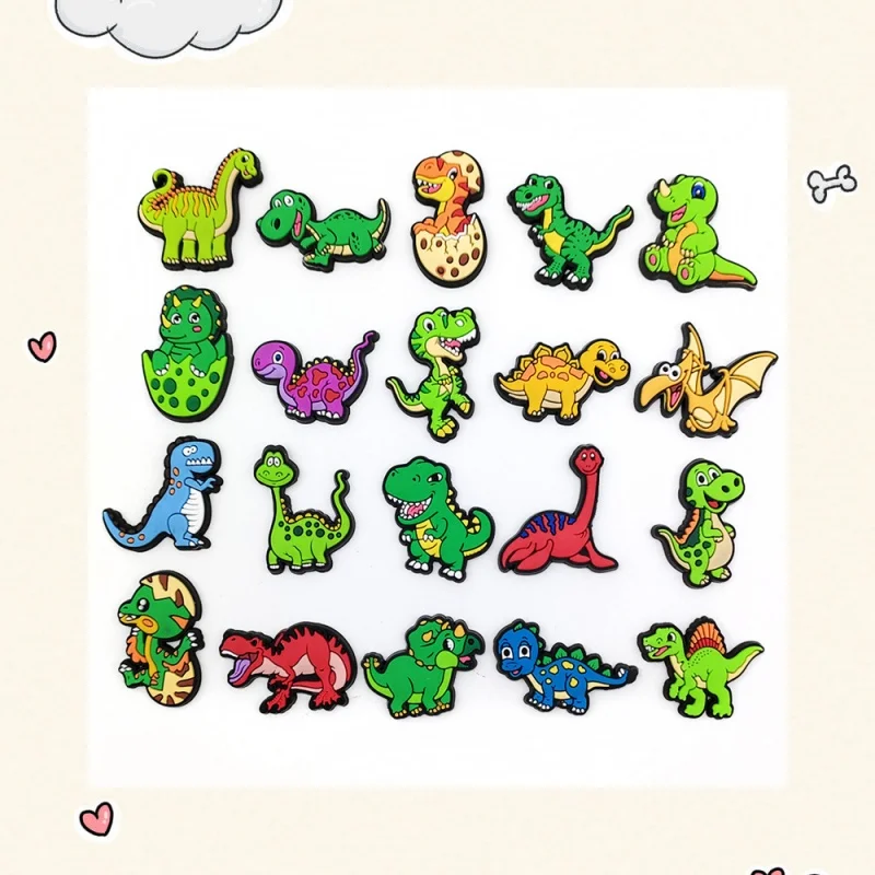 20Pcs Cute Dinosaur Shoe Accessories Flip Flops Bubble Skateboard DIY Shoe Decoration Buckles Cartoon Shoe Ornaments
20Pcs Cute Dinosaur Shoe Accessories Flip Flops Bubble Skateboard DIY Shoe Decoration Buckles Cartoon Shoe Ornaments