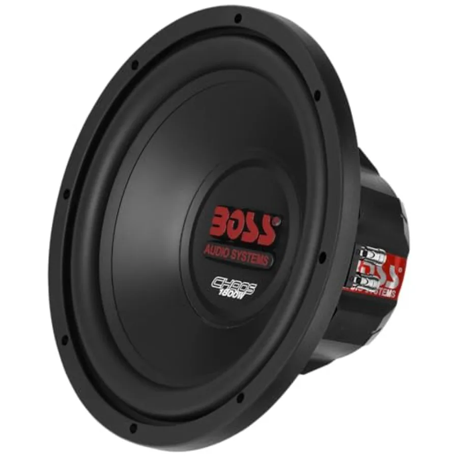 CHDVC Chaos Series Car Subwoofer - s Max, Dual 4 Ohm Voice Coil, Sold dividually, Hook Up to Amp
CHDVC Chaos Series Car Subwoofer - s Max, Dual 4 Ohm Voice Coil, Sold dividually, Hook Up to Amp