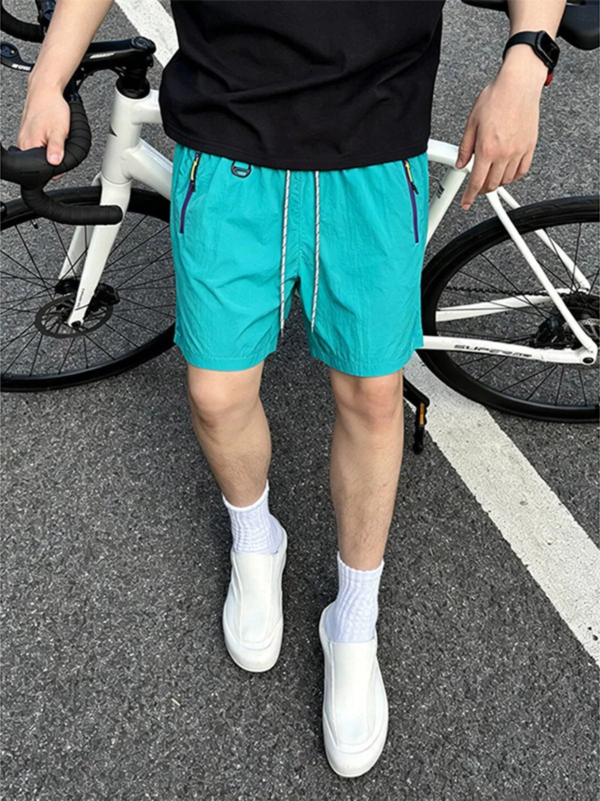 Quick Dry Short Shorts Men's Summer Thin Fitness Training below Knee Four Parts Running Sports Pants Casual Loose Waist
Quick Dry Short Shorts Men's Summer Thin Fitness Training below Knee Four Parts Running Sports Pants Casual Loose Waist