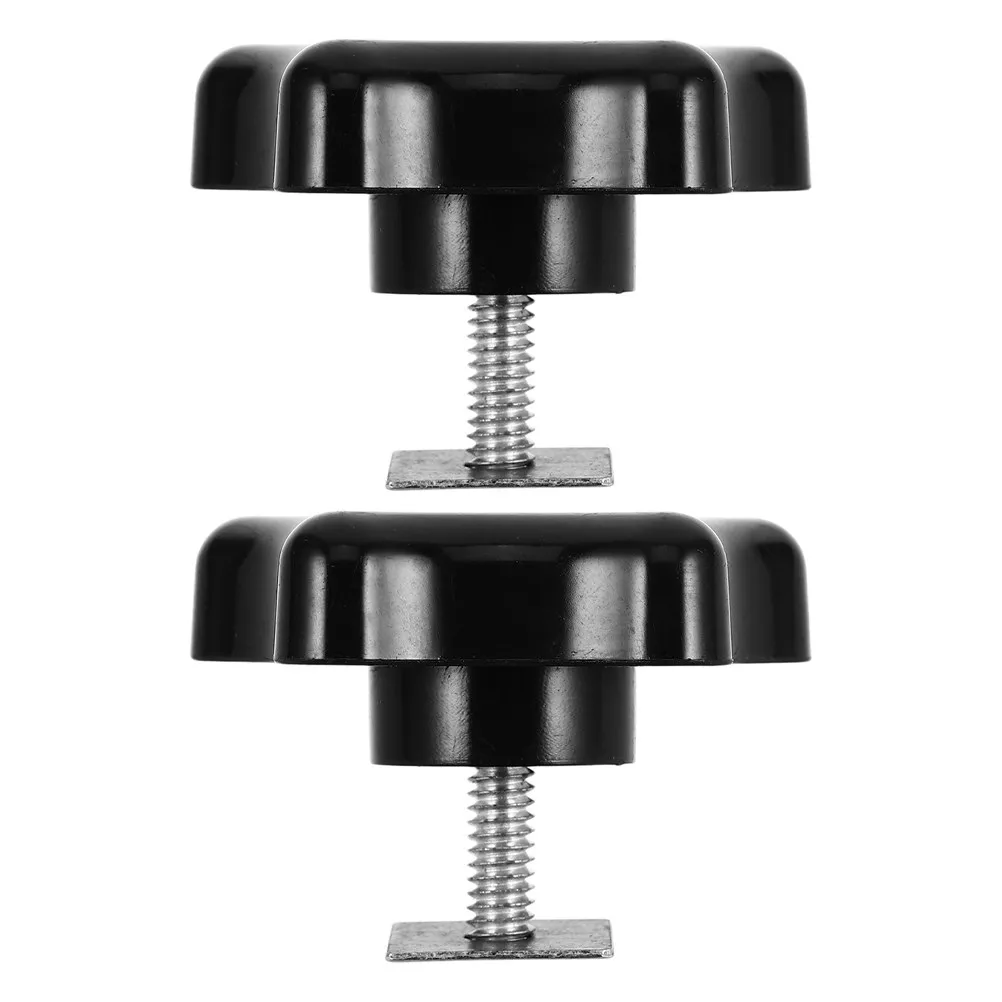 2Pcs Black Star Shaped Threaded Knobs M6 for Rv Awning Braces Lawn Mower Handles Umbrella Bases with Square Washer Weatherproof
2Pcs Black Star Shaped Threaded Knobs M6 for Rv Awning Braces Lawn Mower Handles Umbrella Bases with Square Washer Weatherproof