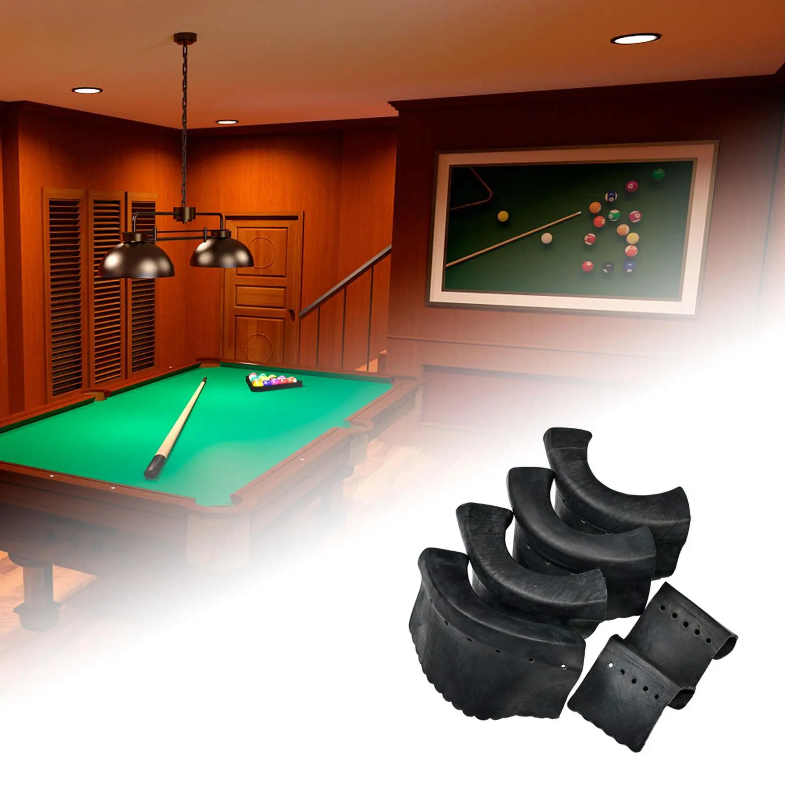 Billiard Hole Liners Set Billiard Table Pockets Paddeds Covers Multifunctional Accessories Pool Table Pocket Liners for Club
Billiard Hole Liners Set Billiard Table Pockets Paddeds Covers Multifunctional Accessories Pool Table Pocket Liners for Club