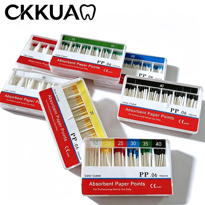 CKKUAO Dental Absorbent Paper 06 15#-40# Dental Pure Cotton Fiber Paper Gutta Percha Cotton Fiber Tips Endodontics Treatment
CKKUAO Dental Absorbent Paper 06 15#-40# Dental Pure Cotton Fiber Paper Gutta Percha Cotton Fiber Tips Endodontics Treatment