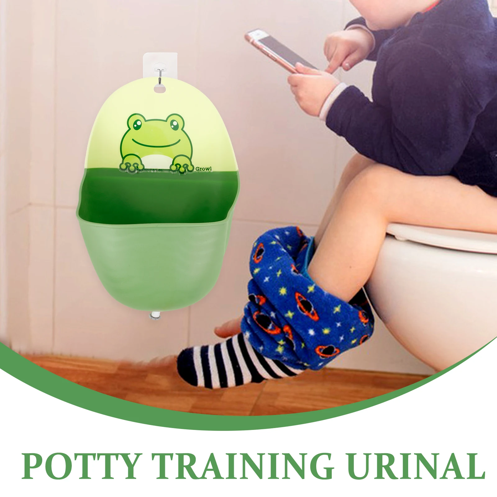 Standing Urine Potty Training Urinal for Children Wall-mounted Toddlers Boys Green
Standing Urine Potty Training Urinal for Children Wall-mounted Toddlers Boys Green
