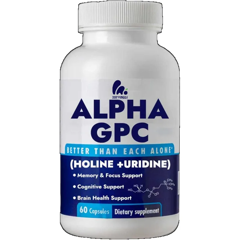 Alpha GPC 600mg - Choline Supplement 60 Capsule
Alpha GPC 600mg - Choline Supplement 60 Capsule