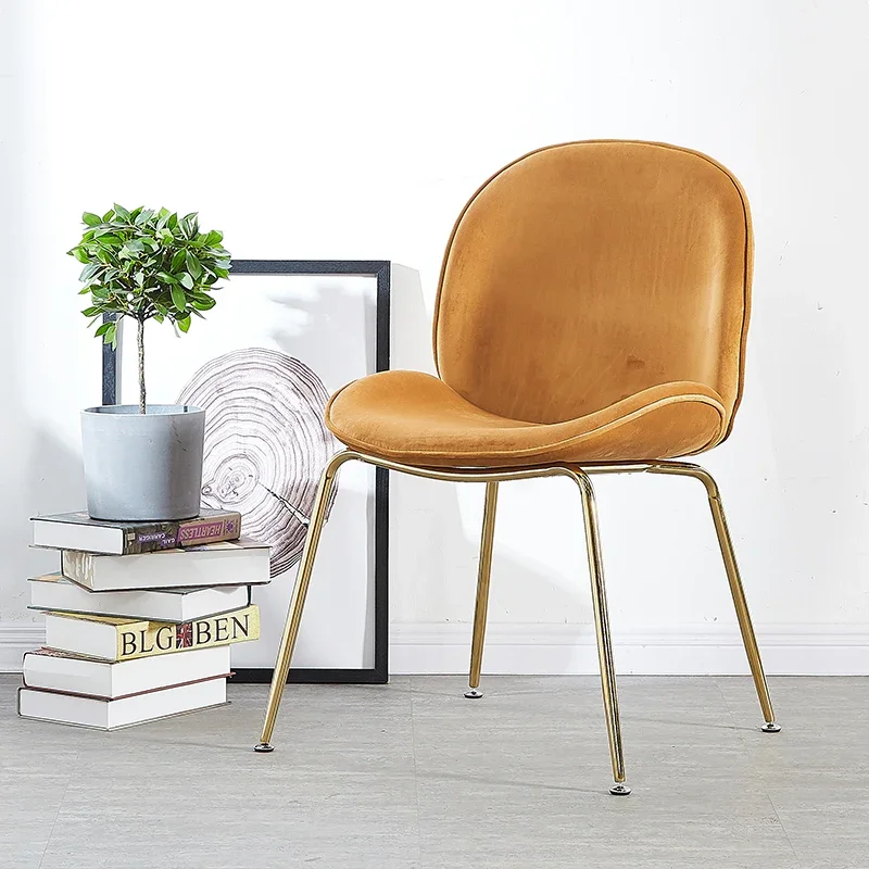 Nordic Light Luxury Dining Chair Simple Dressing Chair Shell Shape Backrest Stools Home Bedroom Chairs Makeup Chairs Furniture
Nordic Light Luxury Dining Chair Simple Dressing Chair Shell Shape Backrest Stools Home Bedroom Chairs Makeup Chairs Furniture