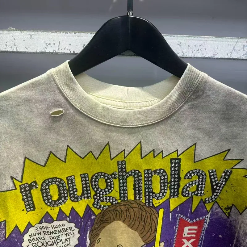 Hot Drill Rough Play Oversized Shirts Men Women ROUGHPLAY American Hip Hop Short Sleeves
Hot Drill Rough Play Oversized Shirts Men Women ROUGHPLAY American Hip Hop Short Sleeves