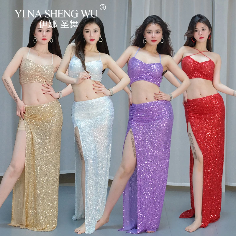 Belly Dance Performance Costume for Women High-end Sexy Sequin Set Adult Female Oriental Dance Professional Practice Clothing
Belly Dance Performance Costume for Women High-end Sexy Sequin Set Adult Female Oriental Dance Professional Practice Clothing