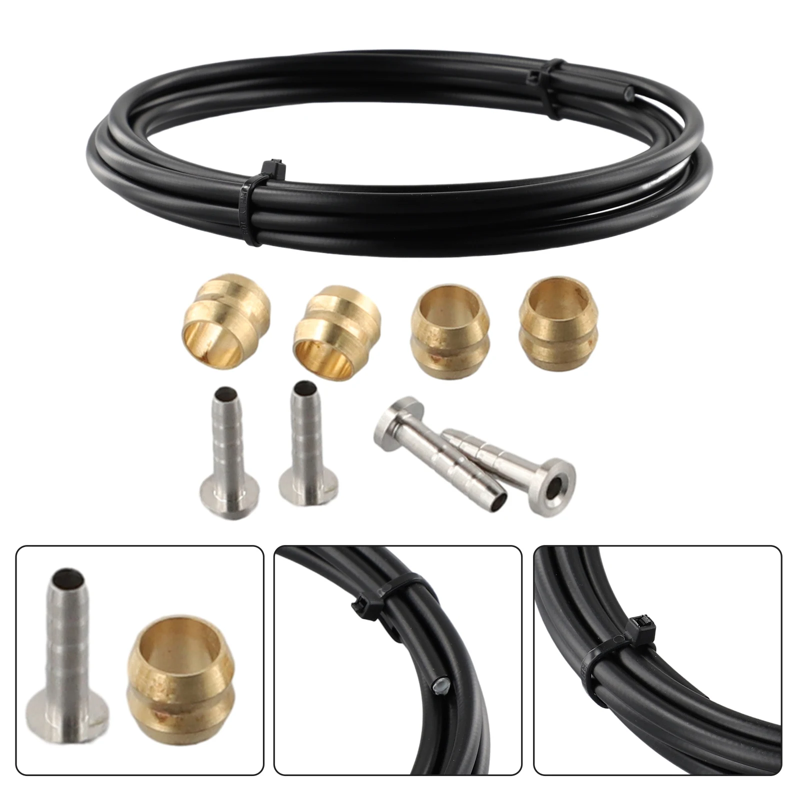 Bike Hydraulic Brake Hose SM-BH59/BH90 Olive And Connector Insert Set 2.5m Disc Brake Tube Bicycle Accessories
Bike Hydraulic Brake Hose SM-BH59/BH90 Olive And Connector Insert Set 2.5m Disc Brake Tube Bicycle Accessories