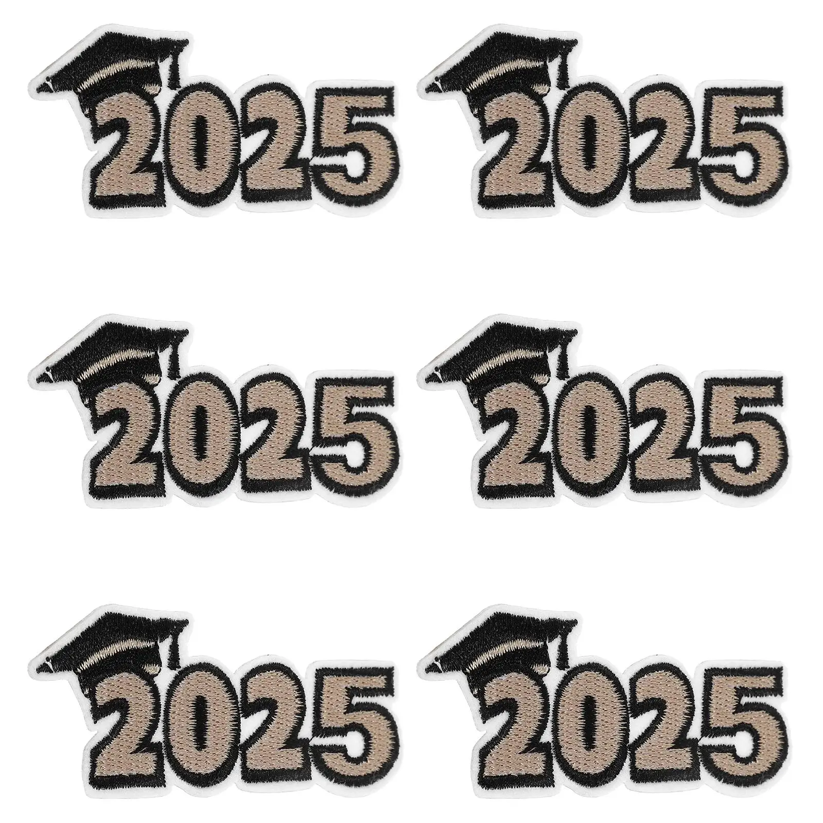 6 Pcs Graduation Stickers Holiday Iron Patches Cap Winter Retro Cloth Embroidered Badges
6 Pcs Graduation Stickers Holiday Iron Patches Cap Winter Retro Cloth Embroidered Badges