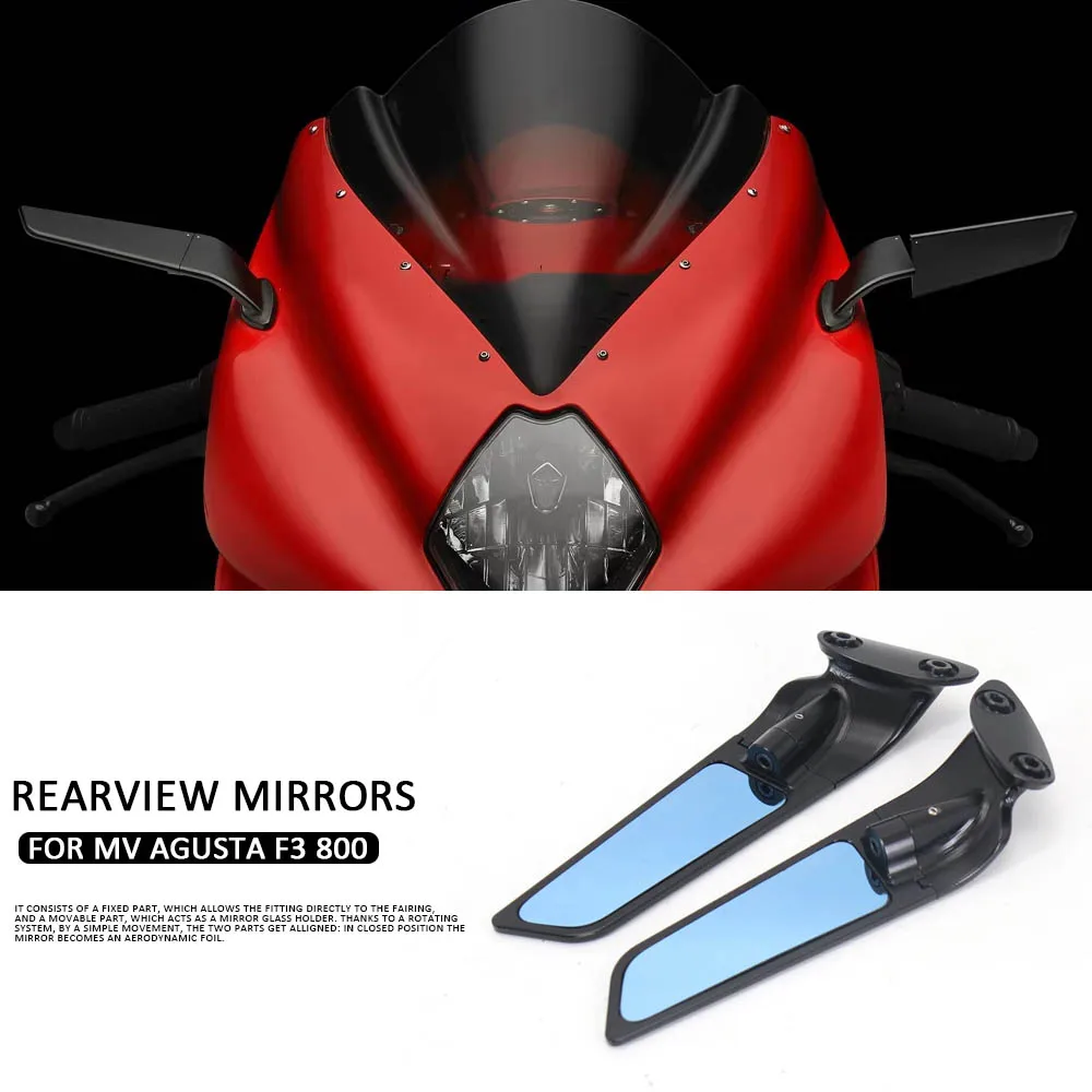New Motorcycle Accessories Rearview Rear View Mirrors Glass Back Side Mirror Left Right 2021 2022 For MV Agusta F3 800
New Motorcycle Accessories Rearview Rear View Mirrors Glass Back Side Mirror Left Right 2021 2022 For MV Agusta F3 800