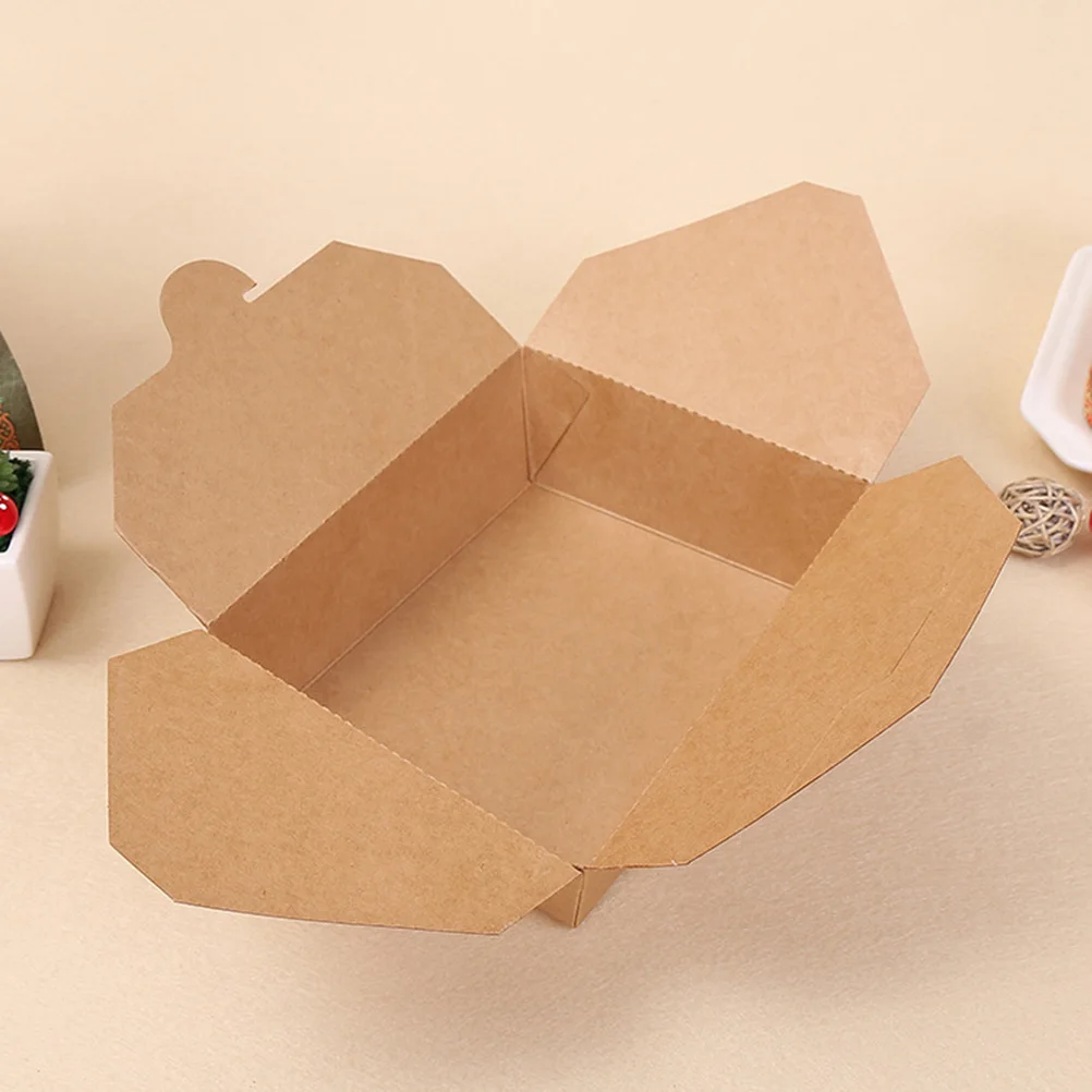 20pcs Kraft Paper Lunch Boxes Eco Friendly Meal Prep Containers Waterproof Food Storage Boxes Home Kitchen Restaurant Takeout
20pcs Kraft Paper Lunch Boxes Eco Friendly Meal Prep Containers Waterproof Food Storage Boxes Home Kitchen Restaurant Takeout