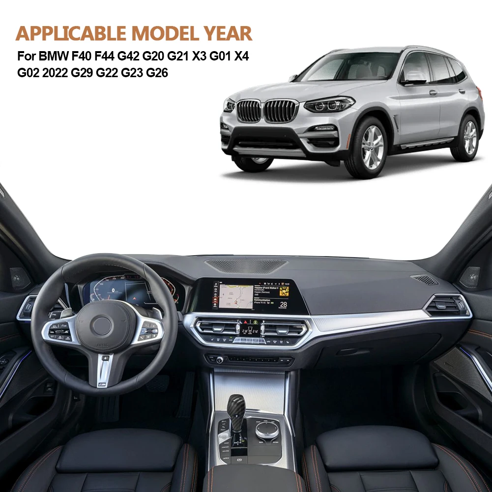 For BMW G20 G21 G42 G22 G23 G26 G01 G02 G29 F40 F44 2020-2024 ABS Carbon Fiber Gear Shift Knob Cover Trim Head Case Sticker
For BMW G20 G21 G42 G22 G23 G26 G01 G02 G29 F40 F44 2020-2024 ABS Carbon Fiber Gear Shift Knob Cover Trim Head Case Sticker