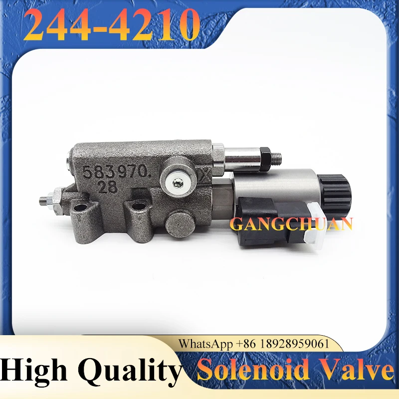 For E336D 259-0907 Excavator Fan Pump Solenoid Valve 244-4120 E345D E330D
For E336D 259-0907 Excavator Fan Pump Solenoid Valve 244-4120 E345D E330D