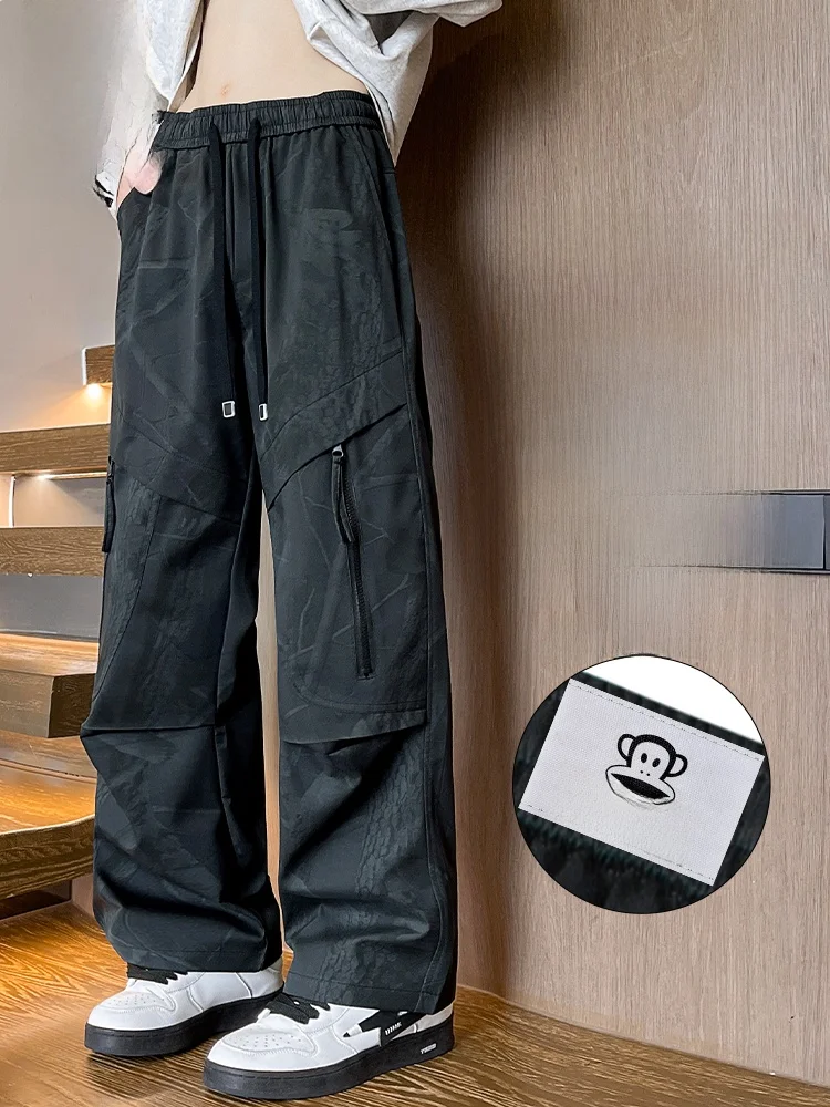 Мужские повседневные брюки-карго Paul Frank свободного кроя, весенняя коллекция, с молниями, в американском стиле, для молодежи, прямой крой
Мужские повседневные брюки-карго Paul Frank свободного кроя, весенняя коллекция, с молниями, в американском стиле, для молодежи, прямой крой