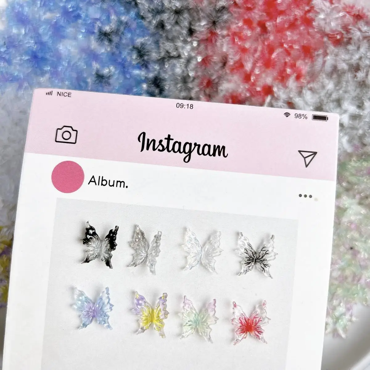 3D Resin Dazzling Colorful Butterfly Nail Charms Exquisite Y2K Soft Butterfly Nail Art Decoration Supplies For DIY Crafts
3D Resin Dazzling Colorful Butterfly Nail Charms Exquisite Y2K Soft Butterfly Nail Art Decoration Supplies For DIY Crafts