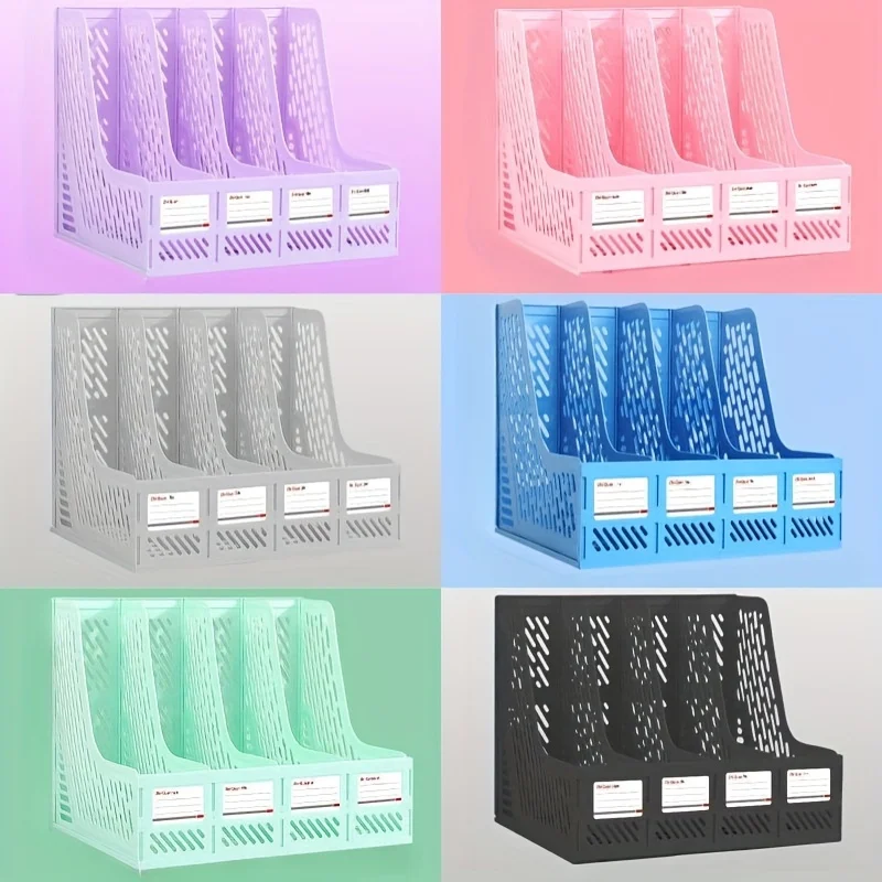 1 pcs, thickened file rack, file frame, quadruple file seat, simple data basket, shelf, file basket, office use, student use
1 pcs, thickened file rack, file frame, quadruple file seat, simple data basket, shelf, file basket, office use, student use