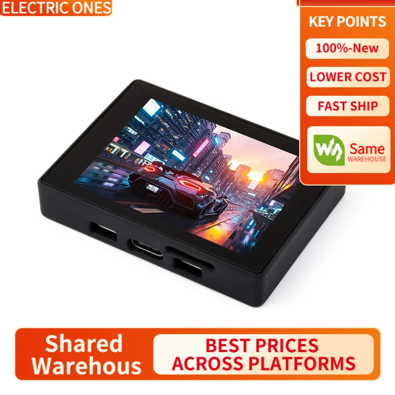 【Waveshare genuine】- 2.41" AMOLED Touch Development Board: RP2350 Dual-Core Dual-Architecture with Gyroscope
【Waveshare genuine】- 2.41" AMOLED Touch Development Board: RP2350 Dual-Core Dual-Architecture with Gyroscope