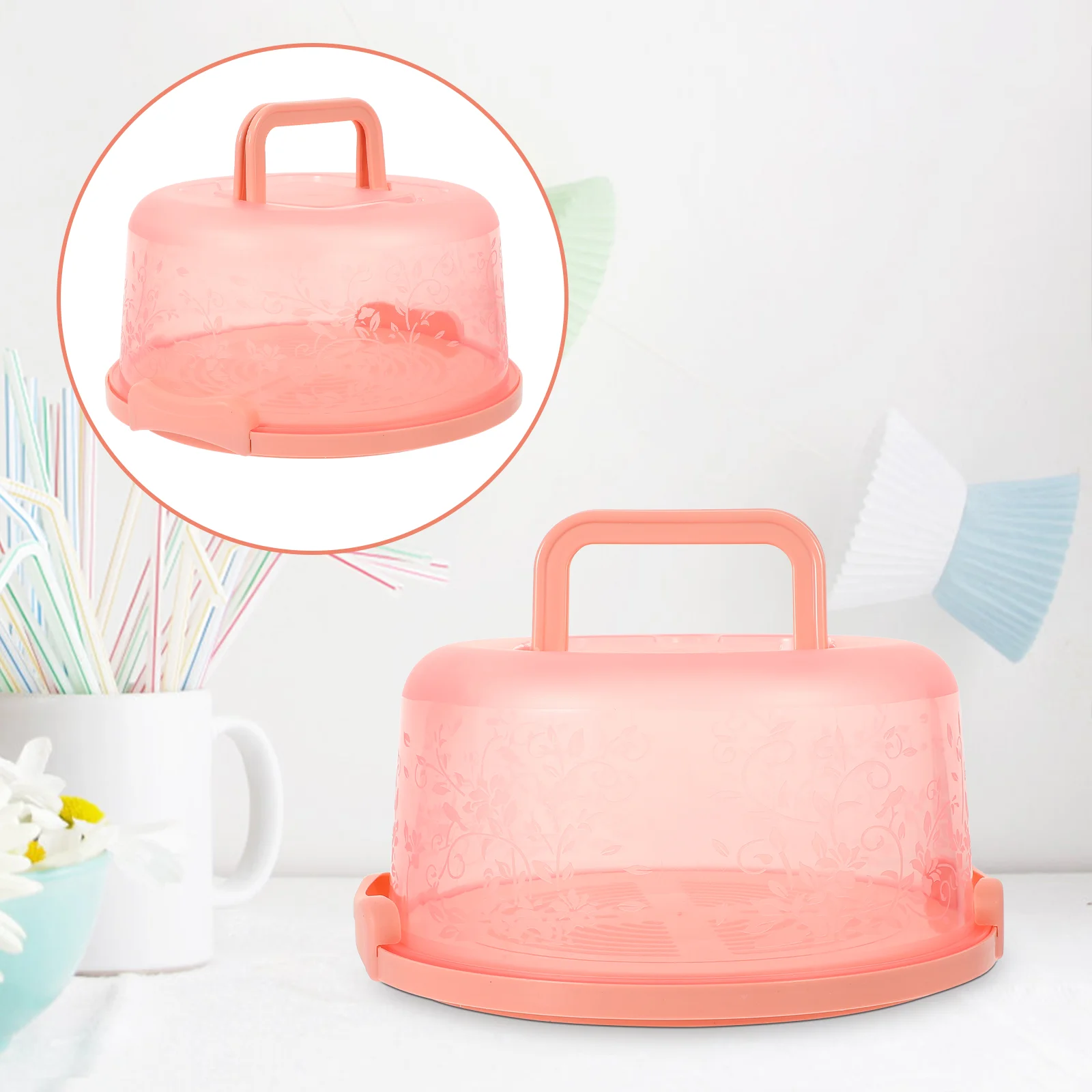 Portable Cake Box Reusable Holder Kitchen Baking Tool Party Supply Plastic Carrying Case Boxes Household
Portable Cake Box Reusable Holder Kitchen Baking Tool Party Supply Plastic Carrying Case Boxes Household