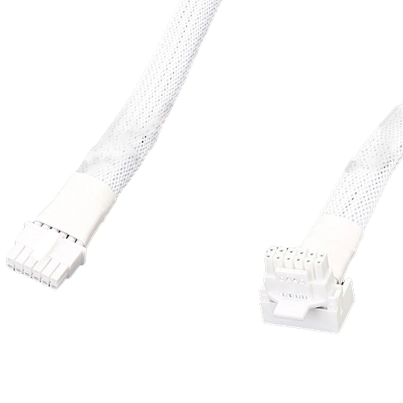 16Pin Male to PCIE 16-Pin Straight to Elbow Head Cable for RTX4080 and RTX4090 Series with Combs Streamlined Cable
16Pin Male to PCIE 16-Pin Straight to Elbow Head Cable for RTX4080 and RTX4090 Series with Combs Streamlined Cable