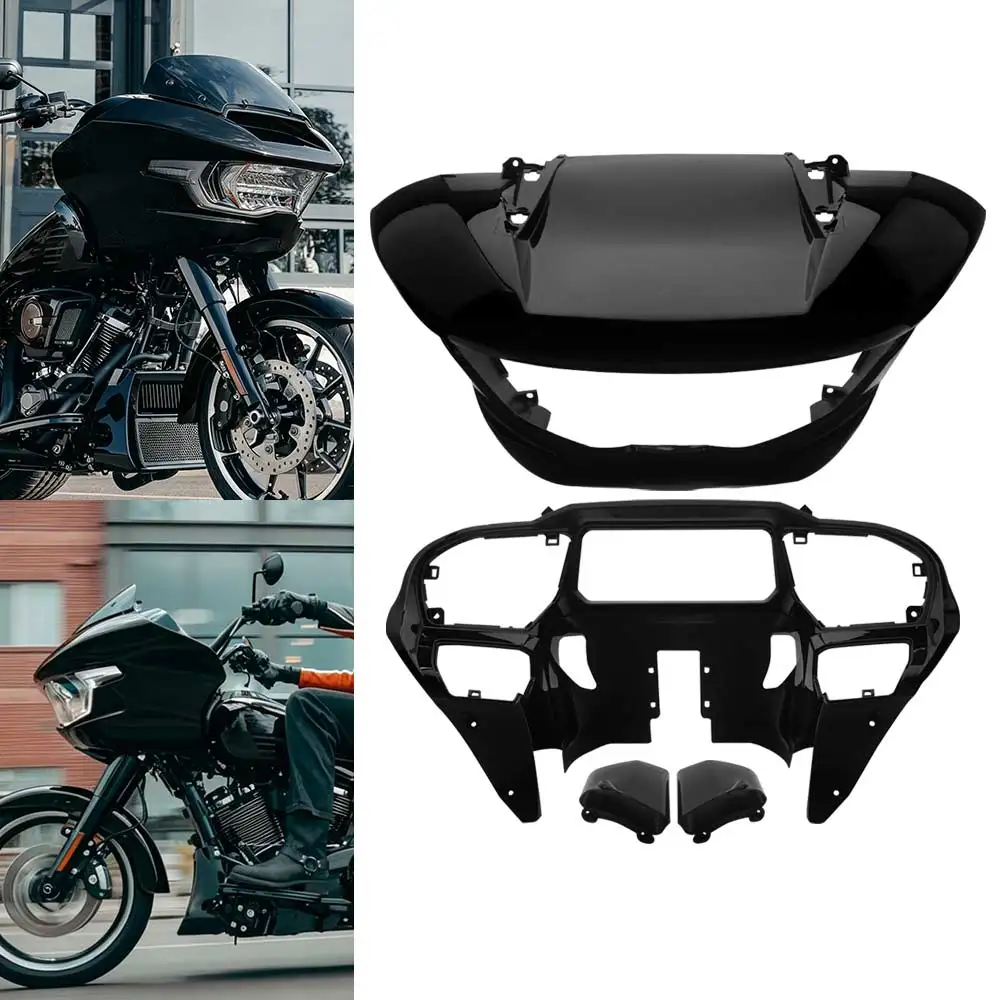 ABS Motorcycle Front Inner & Outer Headlight Fairing For Harley Road Glide ST FLTRXSTSE FLTRX 2024-26 CVO/SE FLTRXSE 2023-25
ABS Motorcycle Front Inner & Outer Headlight Fairing For Harley Road Glide ST FLTRXSTSE FLTRX 2024-26 CVO/SE FLTRXSE 2023-25