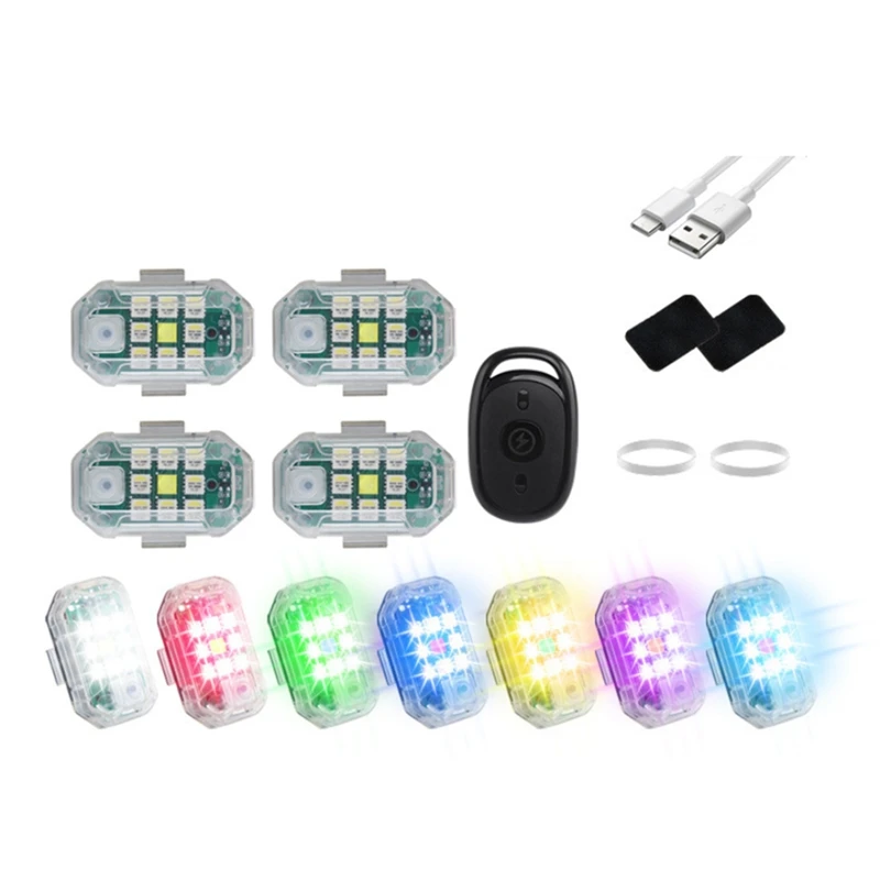 Strobe Light Motorcycle LED Flash Anti-Collision Warning Light Car Bicycle Waterproof Wireless Remote Control Easy To Use
Strobe Light Motorcycle LED Flash Anti-Collision Warning Light Car Bicycle Waterproof Wireless Remote Control Easy To Use