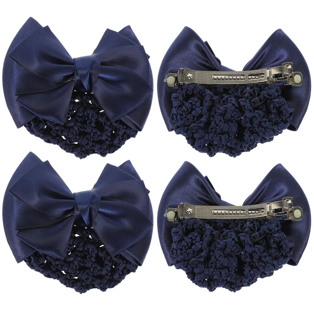4Pcs Bow Hair Bun Net Hairnets for Women Hairnet Bow Barrette Hair Clips Suitable for Work Ceremonies School Women Hairnet
4Pcs Bow Hair Bun Net Hairnets for Women Hairnet Bow Barrette Hair Clips Suitable for Work Ceremonies School Women Hairnet