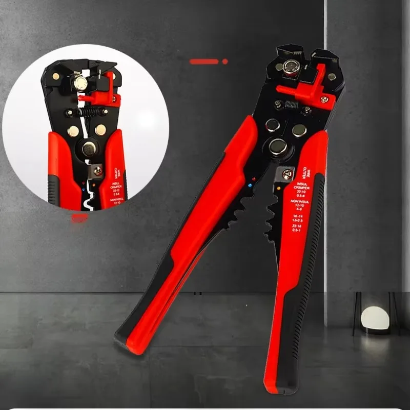 Vise Multi Functional Fully Automatic Fast Wire Stripping Pliers Electricians Specifically Designed Pressing Cable Stripping
Vise Multi Functional Fully Automatic Fast Wire Stripping Pliers Electricians Specifically Designed Pressing Cable Stripping