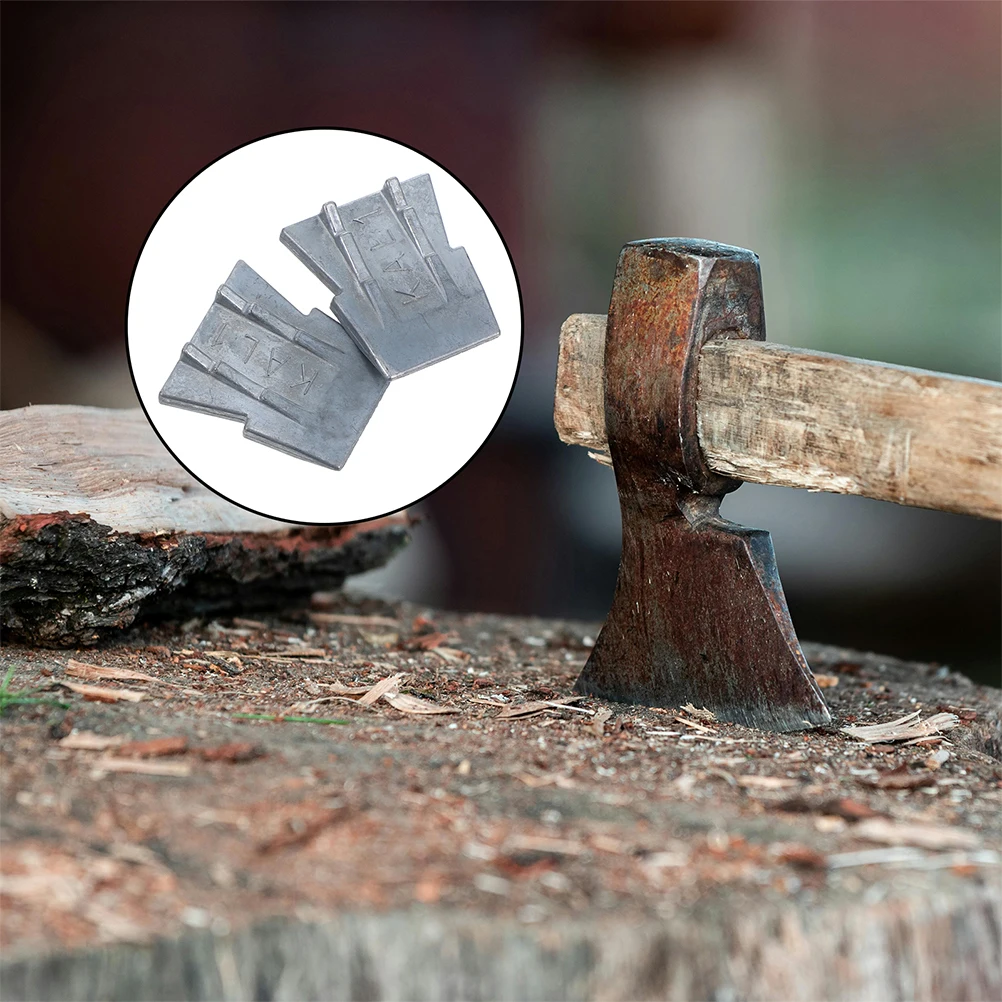 3 Pcs Ax Axe Handle Wedges Accessory Kit Suite Blacksmith Splitting Silver Fixing Triangle Installation Supplies
3 Pcs Ax Axe Handle Wedges Accessory Kit Suite Blacksmith Splitting Silver Fixing Triangle Installation Supplies