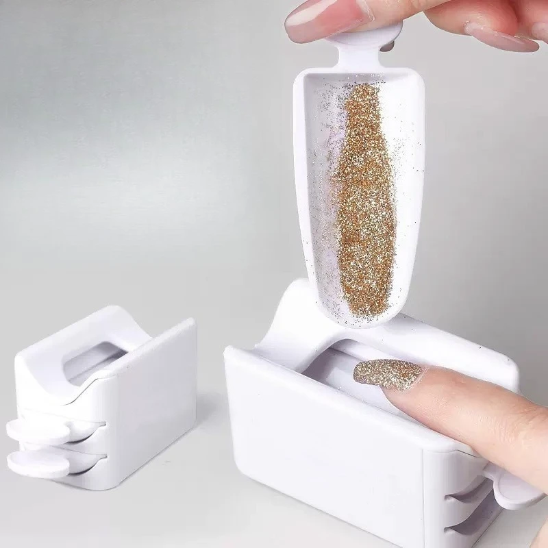 1set Nail Glitter Powder Recycle Box Double Layer Dust Collector Container Holder Manicure Tool Mini Storage Portable Containe
1set Nail Glitter Powder Recycle Box Double Layer Dust Collector Container Holder Manicure Tool Mini Storage Portable Containe