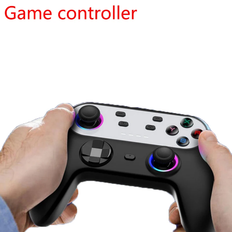 Wireless Gamepad Controller with Turbo, 6 Aisx, Programming, RGB Lighting , Dual Vibration for Switch/Xinput/Dinput/PS3/Android
Wireless Gamepad Controller with Turbo, 6 Aisx, Programming, RGB Lighting , Dual Vibration for Switch/Xinput/Dinput/PS3/Android