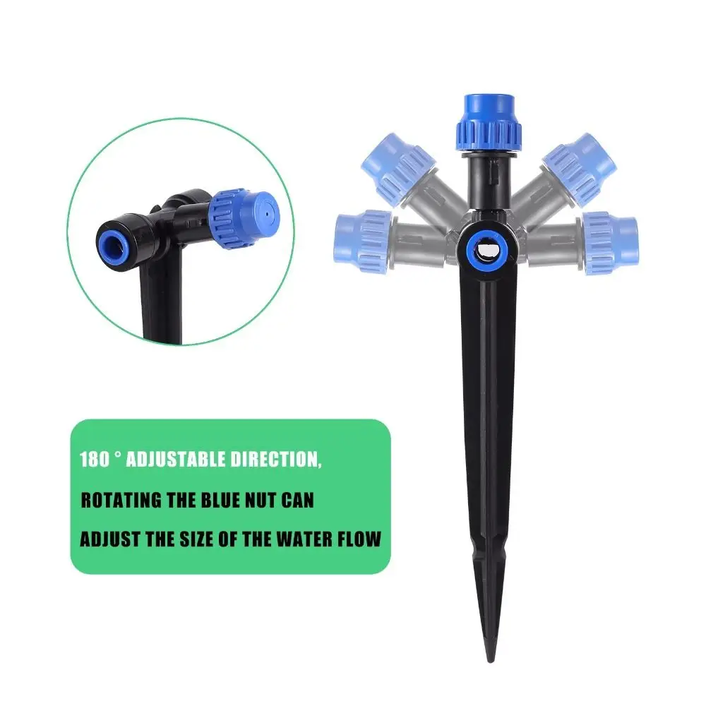 360° 360° Atomize Dripper 1/4" Quick Connector with Bracket Flower Watering Sprayer Adjustable Drip Irrigation Tool
360° 360° Atomize Dripper 1/4" Quick Connector with Bracket Flower Watering Sprayer Adjustable Drip Irrigation Tool