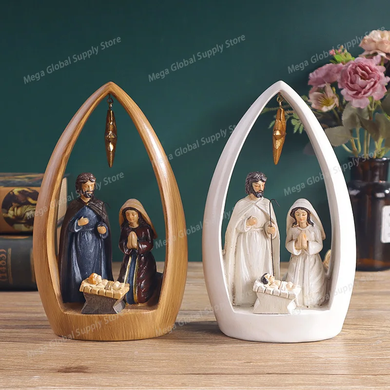 Nativity Scene Statue, Christmas Resin Statue, Christmas Nativity Figure, Holy Family Decoration, for Holiday Decoration
Nativity Scene Statue, Christmas Resin Statue, Christmas Nativity Figure, Holy Family Decoration, for Holiday Decoration