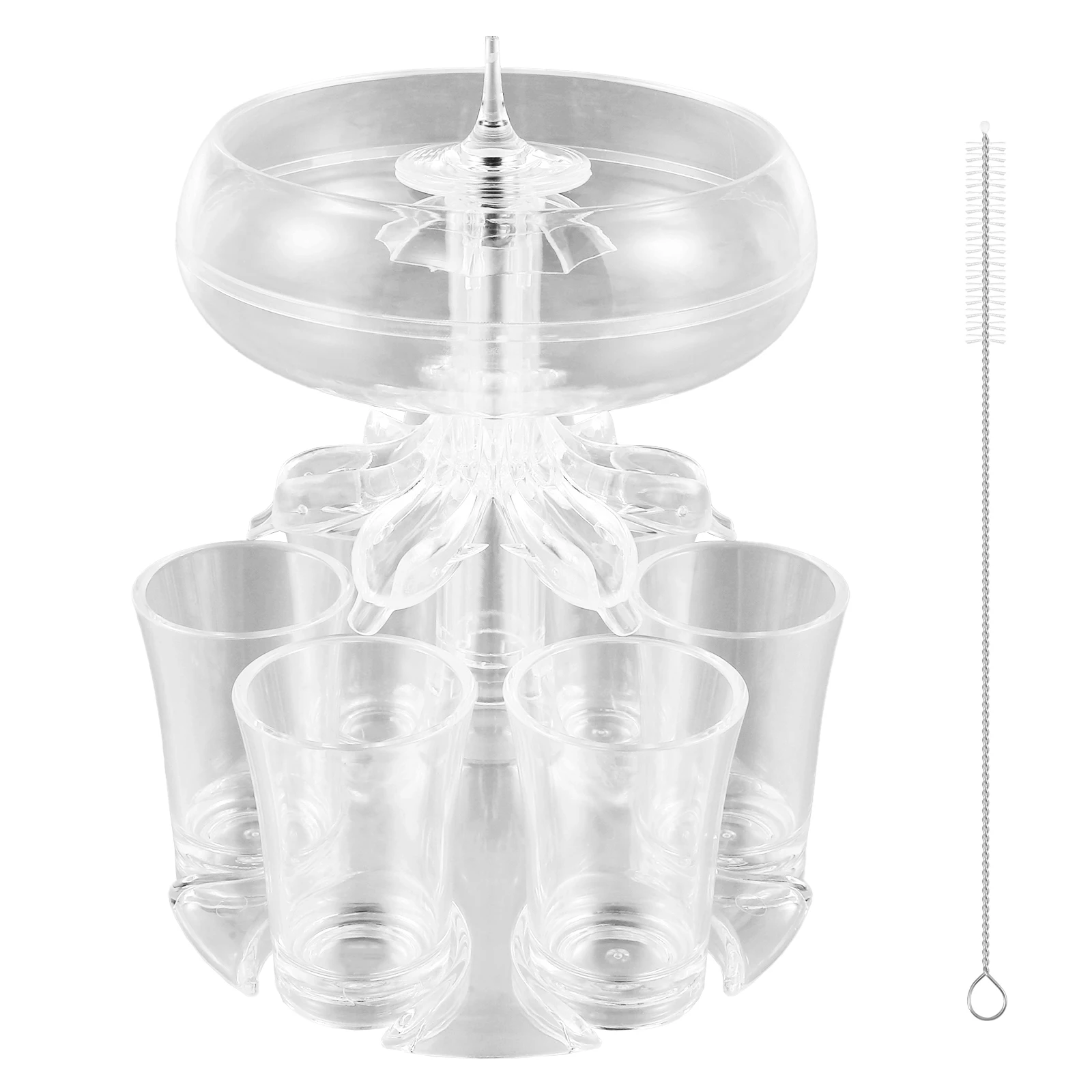 Wine Cups Dispenser and Holder Food Grade Acrylic Drink Dispenser with 6 Cups Clear Wine Separator and Holder Beverage Dispenser
Wine Cups Dispenser and Holder Food Grade Acrylic Drink Dispenser with 6 Cups Clear Wine Separator and Holder Beverage Dispenser