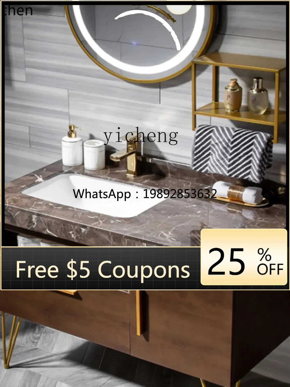 ABB stainless steel bathroom cabinet combination Chinese bathroom washbasin floor smart marble washbasin
ABB stainless steel bathroom cabinet combination Chinese bathroom washbasin floor smart marble washbasin