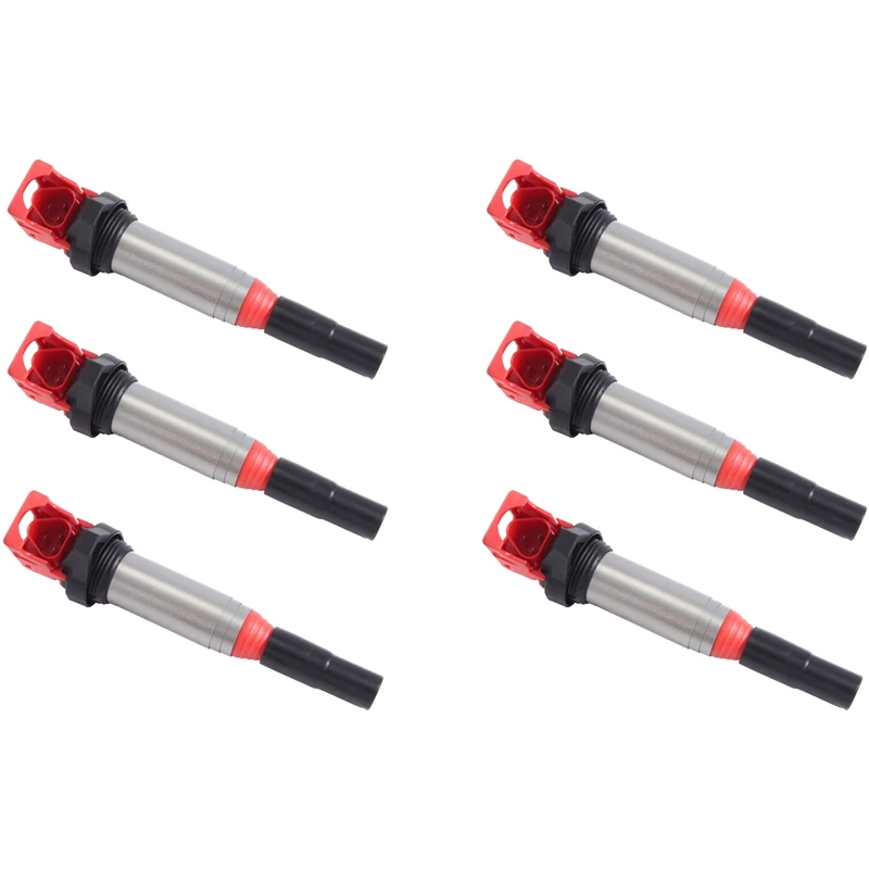 6Pcs UF-592 Ignition Coils For BMW E46 E60 E82 E83 E84 E85 E90 12137594938, 1213172219, 12122158253, 0221504470 Replacement
6Pcs UF-592 Ignition Coils For BMW E46 E60 E82 E83 E84 E85 E90 12137594938, 1213172219, 12122158253, 0221504470 Replacement
