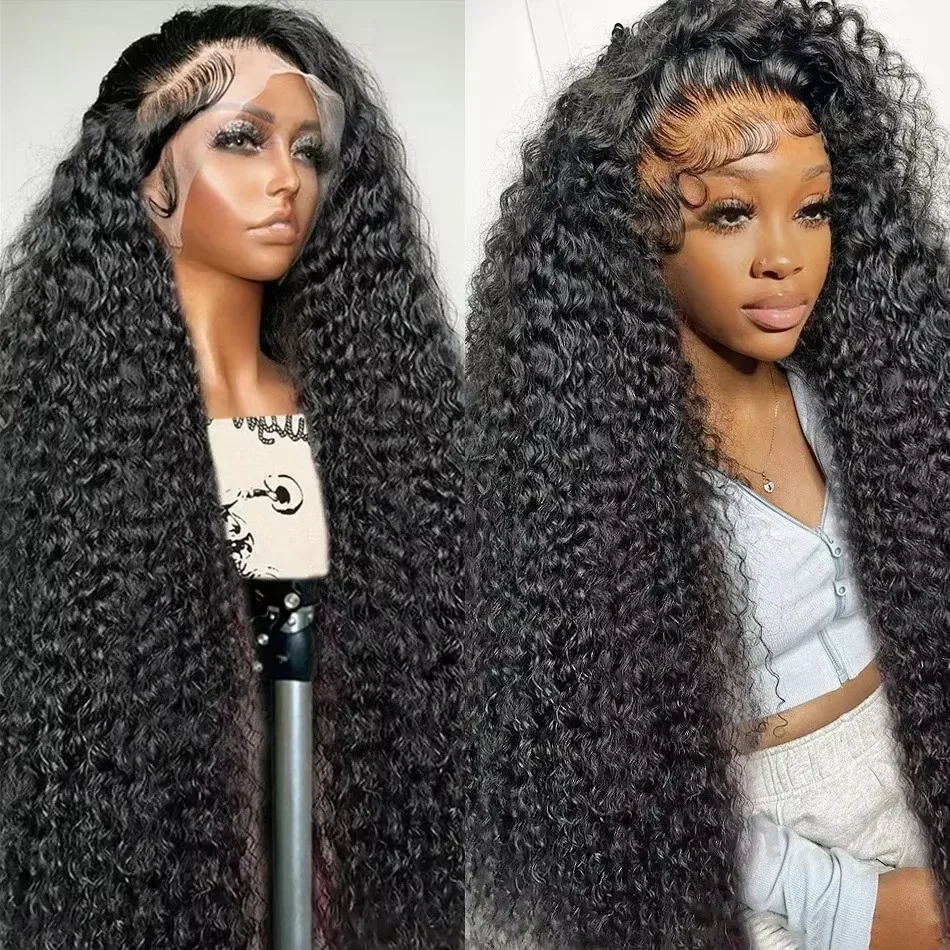 13x4 Water Wave Curly Human Hair 13x6 HD Deep Wave Lace Frontal Wig Black 5x5 Glueless Lace Front Wig 30 40 Inch Closure Wear G
13x4 Water Wave Curly Human Hair 13x6 HD Deep Wave Lace Frontal Wig Black 5x5 Glueless Lace Front Wig 30 40 Inch Closure Wear G