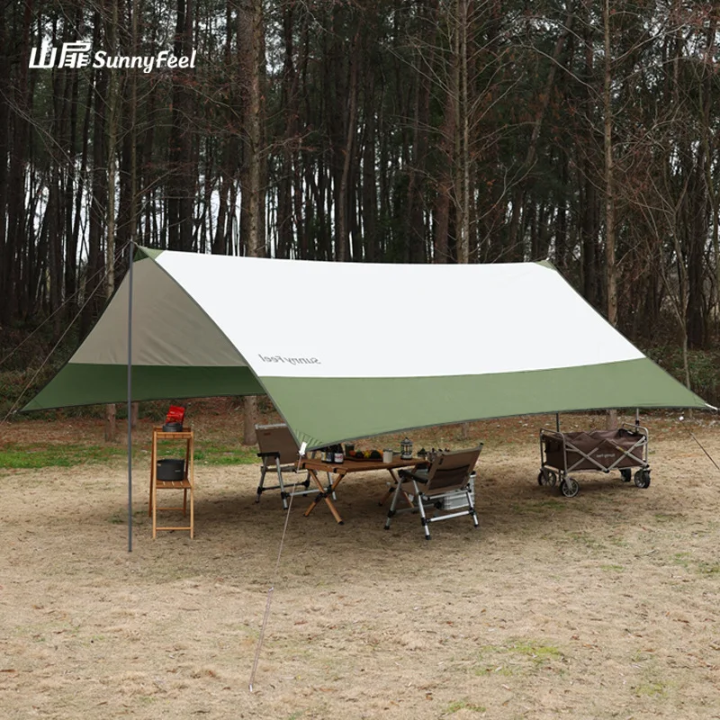 Outdoor Camping Wind and Rain Proof Coated Silver Sunscreen Canopy Portable Octagonal Canopy
Outdoor Camping Wind and Rain Proof Coated Silver Sunscreen Canopy Portable Octagonal Canopy