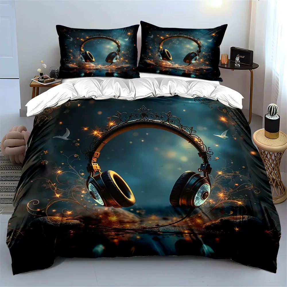 Fantasy Headset Decor Set Soft Comfortable Duvet Cover Bedding Set Included 1*Duvet Cover & 2*Pillowcases, gift
Fantasy Headset Decor Set Soft Comfortable Duvet Cover Bedding Set Included 1*Duvet Cover & 2*Pillowcases, gift