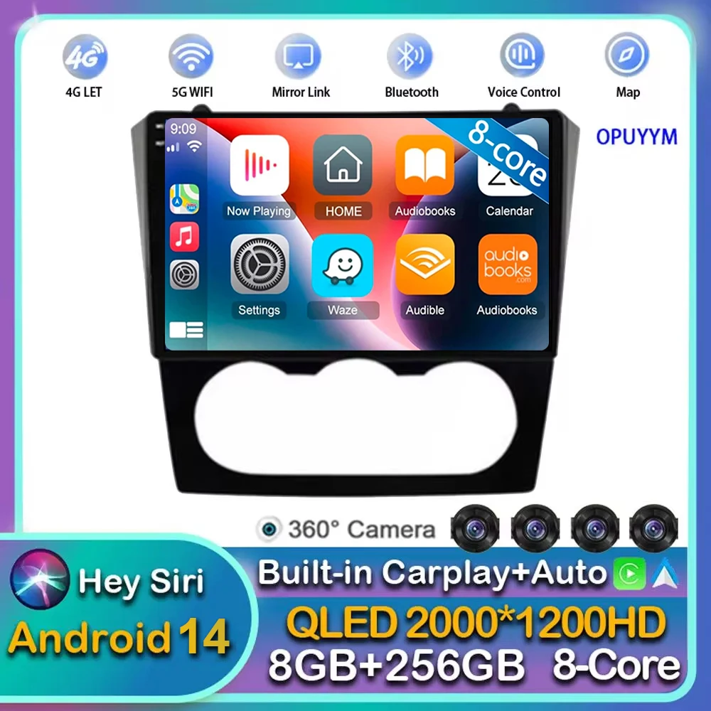 Автомагнитола Carplay для Nissan Teana Altima, мультимедийный проигрыватель, стерео, GPS, Wi-Fi, DPS, Android 14, 2008, 2009, 2010, 2011, 2012
Автомагнитола Carplay для Nissan Teana Altima, мультимедийный проигрыватель, стерео, GPS, Wi-Fi, DPS, Android 14, 2008, 2009, 2010, 2011, 2012