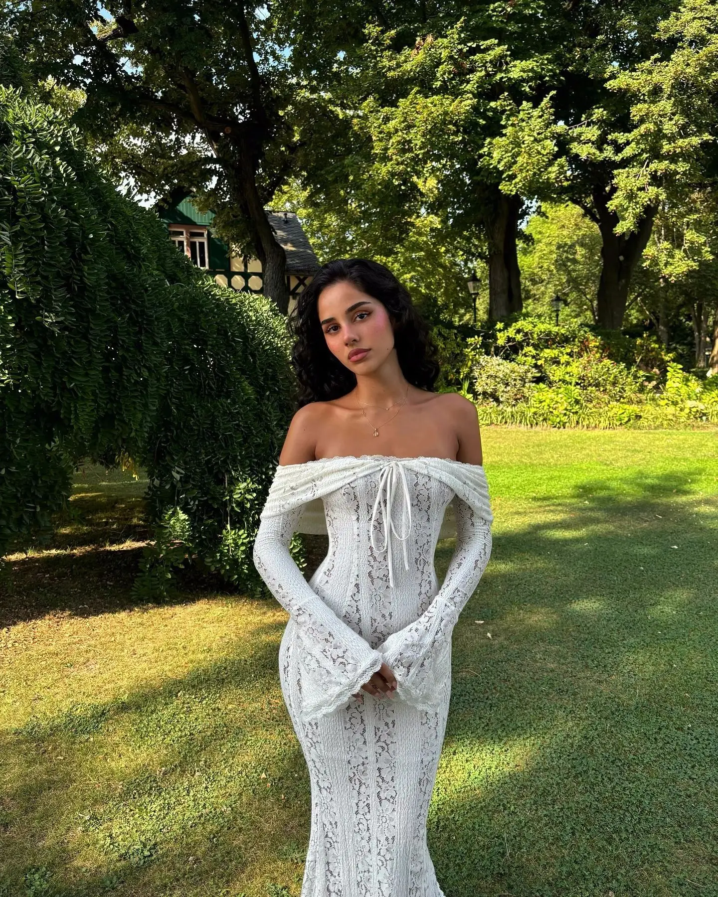 Suninheart White Evening Dresses for Events Red Long Sleeve Lace Elegant Party Dresses 2025 Women Luxury Wedding Prom Dress Gown 49 S3fec1d6e6e514c6891963789303d6fadO