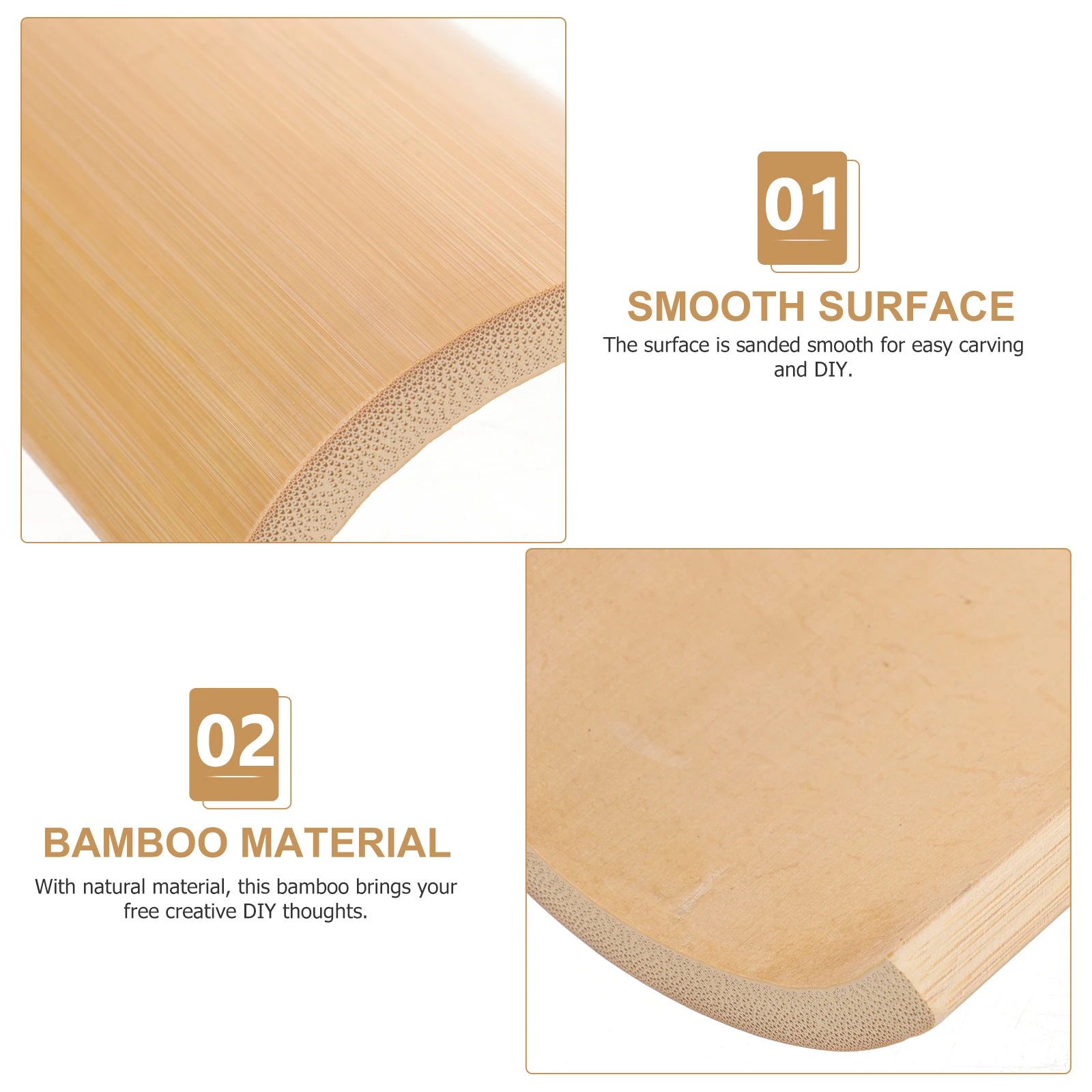 Carving Board Diy Crafts Material Sturdy Bamboo Pieces Handmade Decor Wedding Gift Smooth Surface Diy Hanging Decor
Carving Board Diy Crafts Material Sturdy Bamboo Pieces Handmade Decor Wedding Gift Smooth Surface Diy Hanging Decor
