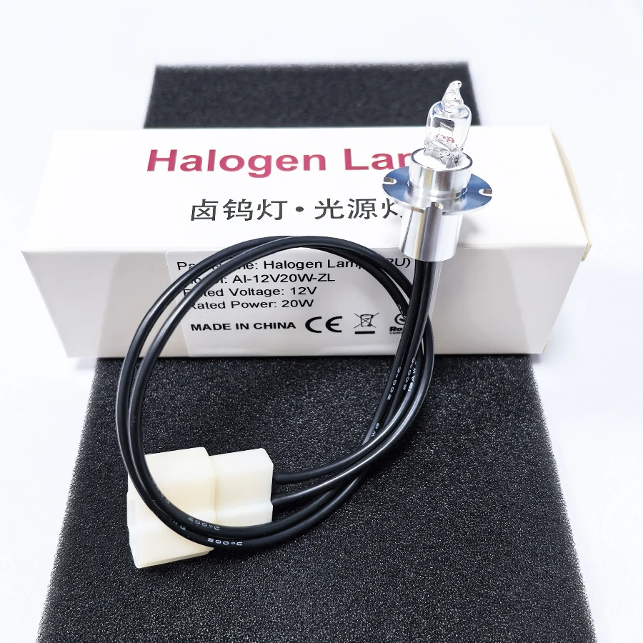 12V20W Halogen Lamp For Genrui GS200 GS300 GS400 Landwind C100 C200 C240 C330 C400 Biochemical Analyzer
12V20W Halogen Lamp For Genrui GS200 GS300 GS400 Landwind C100 C200 C240 C330 C400 Biochemical Analyzer
