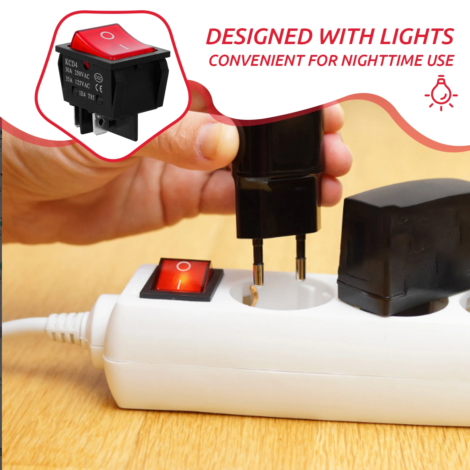 Boat Switch Lights 4 Position Toggle Heavy Duty 30A 250V Rocker Toggle Switch For Auto Replacement Marine Car 
Boat Switch Lights 4 Position Toggle Heavy Duty 30A 250V Rocker Toggle Switch For Auto Replacement Marine Car