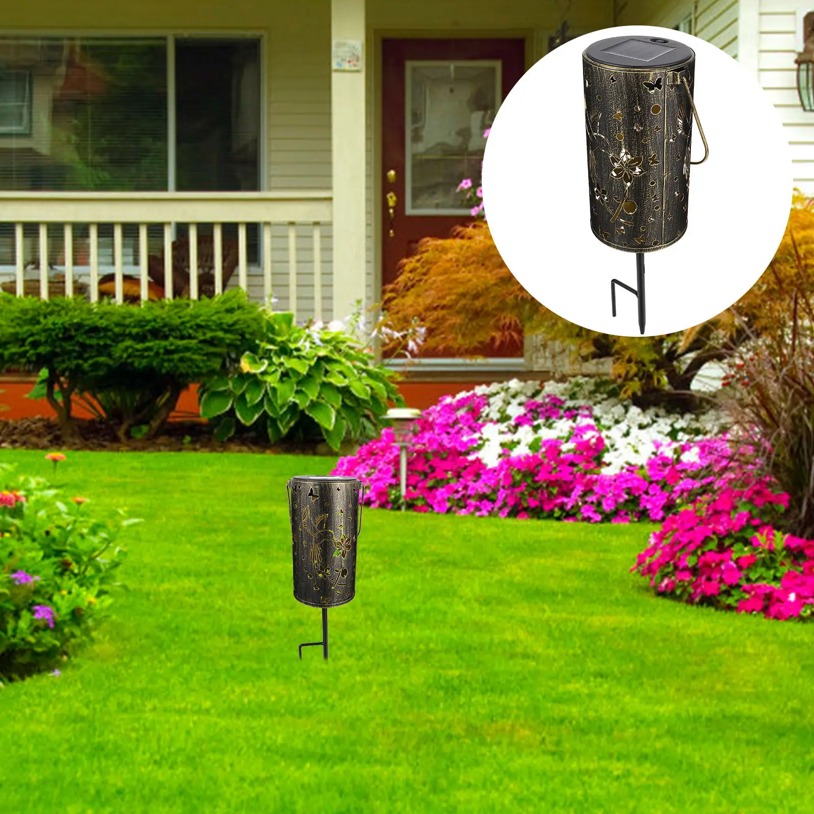 Hollow Solar Lantern Garden Decoration Landscape Lamp Out Lights Outdoor Powered Lighting
Hollow Solar Lantern Garden Decoration Landscape Lamp Out Lights Outdoor Powered Lighting