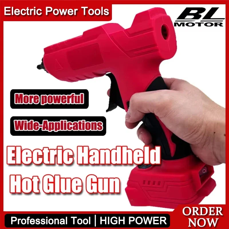 Cordless Electric Handheld Hot Glue Gun Repair DIY Tool Hot Melt Welding Hot Air Gun Anti-scald Nozzle for Milwaukee 20V Battery
Cordless Electric Handheld Hot Glue Gun Repair DIY Tool Hot Melt Welding Hot Air Gun Anti-scald Nozzle for Milwaukee 20V Battery