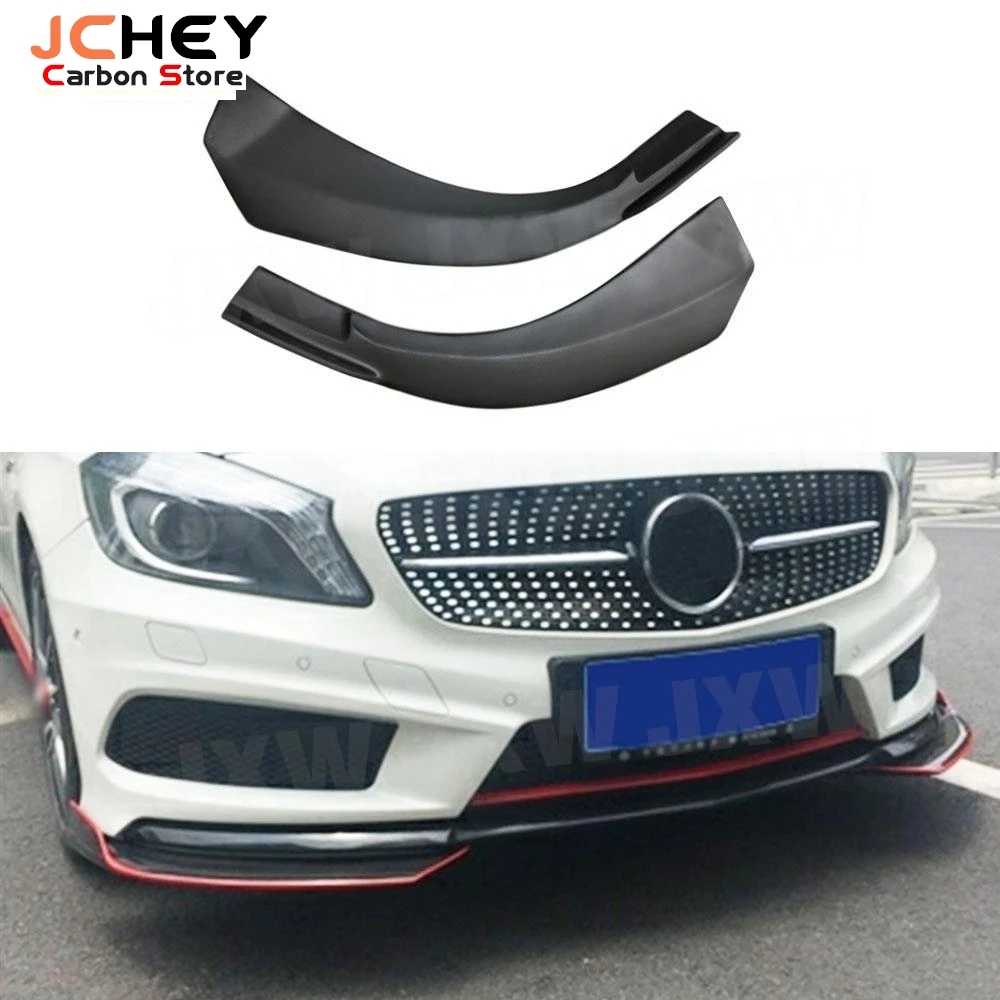 JCHEY Carbon Fiber Front lip Splitters Flaps Spoiler Canards For Benz A Class W176 A180 A200 2013-19 Bumper aprons
JCHEY Carbon Fiber Front lip Splitters Flaps Spoiler Canards For Benz A Class W176 A180 A200 2013-19 Bumper aprons