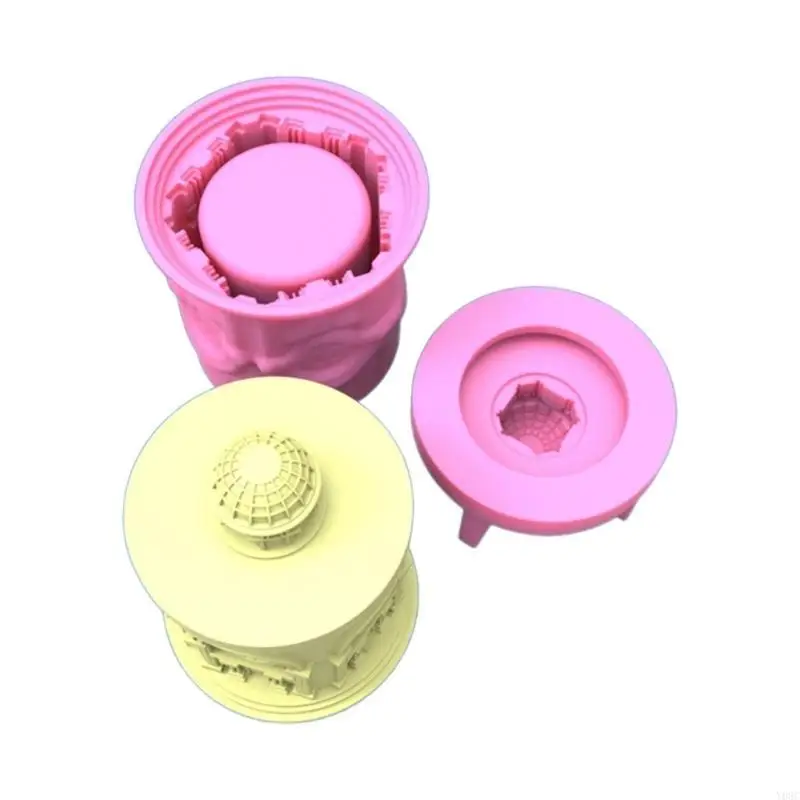 Y08C Building Storage Jars Silicone Mold DIY Holder Tool Concrete Casting Mold Plaster Crafts Making Supplies Nonstick
Y08C Building Storage Jars Silicone Mold DIY Holder Tool Concrete Casting Mold Plaster Crafts Making Supplies Nonstick