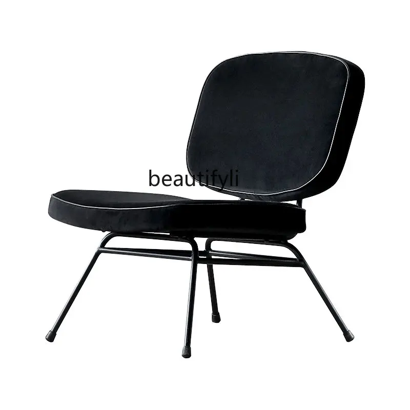 Furniture Nordic Single Sofa Chair Modern Minimalist Fabric Balcony Leisure Chair Living Room Light Luxury Home bedroom chair
Furniture Nordic Single Sofa Chair Modern Minimalist Fabric Balcony Leisure Chair Living Room Light Luxury Home bedroom chair