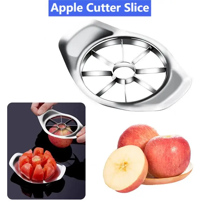 Stainless Steel Apple Cutter Slicer - 8-in-1 Corer Divider for Apples, Pears & Potatoes, Kitchen Time Saver
Stainless Steel Apple Cutter Slicer - 8-in-1 Corer Divider for Apples, Pears & Potatoes, Kitchen Time Saver