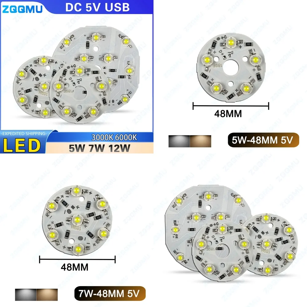 1 шт., 5 В постоянного тока, светодиодная плата с регулируемой яркостью, 5 Вт, 7 Вт, 12 Вт, теплый белый белый светодиодный чип, питание от USB, регулируемая яркость, гибкая полоса, лампа
1 шт., 5 В постоянного тока, светодиодная плата с регулируемой яркостью, 5 Вт, 7 Вт, 12 Вт, теплый белый белый светодиодный чип, питание от USB, регулируемая яркость, гибкая полоса, лампа